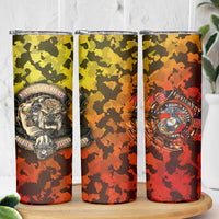 Chesty The Bulldog: Mascot Of Valor Skinny Tumbler - Wonder Print Shop