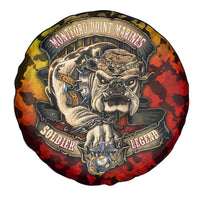 Chesty The Bulldog: Mascot Of Valor Spare Tire Cover - Wonder Print Shop