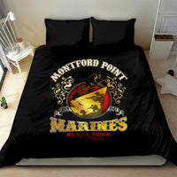 Breaking Barriers: Black Valor Bedding Set - Wonder Print Shop