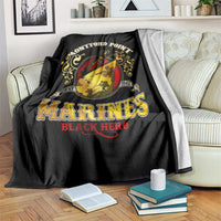 Breaking Barriers: Black Valor Blanket - Wonder Print Shop