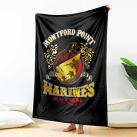 Breaking Barriers: Black Valor Blanket - Wonder Print Shop