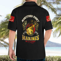 Breaking Barriers: Black Valor Hawaiian Shirt - Wonder Print Shop