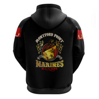 Breaking Barriers: Black Valor Hoodie - Wonder Print Shop
