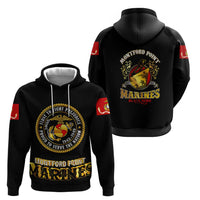 Breaking Barriers: Black Valor Hoodie - Wonder Print Shop