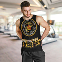 Breaking Barriers: Black Valor Men Tank Top - Wonder Print Shop