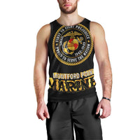 Breaking Barriers: Black Valor Men Tank Top - Wonder Print Shop