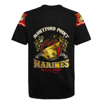 Breaking Barriers: Black Valor Rugby Jersey - Wonder Print Shop