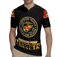 Breaking Barriers: Black Valor Rugby Jersey - Wonder Print Shop