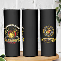 Breaking Barriers: Black Valor Skinny Tumbler - Wonder Print Shop