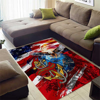 Serving The Nation Despite Injustice Area Rug - Wonder Print Shop