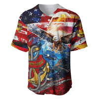 Serving The Nation Despite Injustice Baseball Jersey - Wonder Print Shop