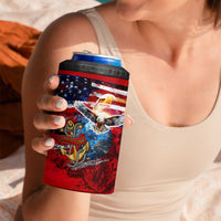 Serving The Nation Despite Injustice 4 in 1 Can Cooler Tumbler - Wonder Print Shop