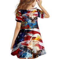 Serving The Nation Despite Injustice Kid Short Sleeve Dress - Wonder Print Shop