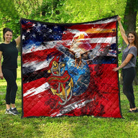 Serving The Nation Despite Injustice Quilt - Wonder Print Shop