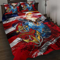 Serving The Nation Despite Injustice Quilt Bed Set - Wonder Print Shop