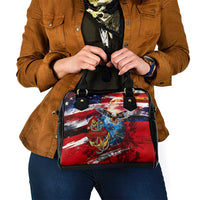 Serving The Nation Despite Injustice Shoulder Handbag - Wonder Print Shop