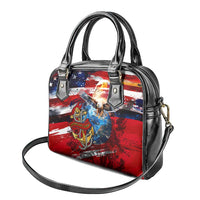 Serving The Nation Despite Injustice Shoulder Handbag - Wonder Print Shop