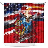 Serving The Nation Despite Injustice Shower Curtain - Wonder Print Shop