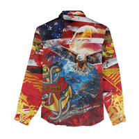 Serving The Nation Despite Injustice Women Casual Shirt - Wonder Print Shop