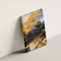 Guatemala Country Pride Canvas Wall Art Grunge Map Art with National Landmark Flag Texture - Wonder Print Shop