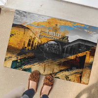 Guatemala Country Pride Rubber Doormat Grunge Map Art with National Landmark Flag Texture - Wonder Print Shop