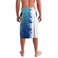 The Deep Heart Of Belize Lavalava Belize Abstract Heritage Ocean Blue Splash Art - Wonder Print Shop