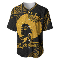 Educated Black Queen Baseball Jersey African Women - Wonder Print Shop