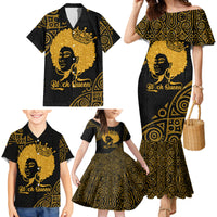 Educated Black Queen Family Matching Mermaid Dress and Hawaiian Shirt African Women - Wonder Print Shop