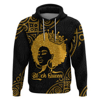 Educated Black Queen Hoodie African Women - Wonder Print Shop