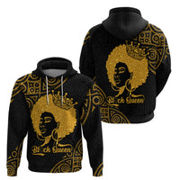Educated Black Queen Hoodie African Women - Wonder Print Shop