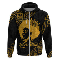 Educated Black Queen Hoodie African Women - Wonder Print Shop