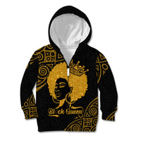 Educated Black Queen Kid Hoodie African Women - Wonder Print Shop