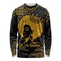 Educated Black Queen Long Sleeve Shirt African Women - Wonder Print Shop