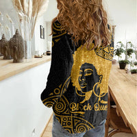 Educated Black Queen Women Casual Shirt African Women - Wonder Print Shop