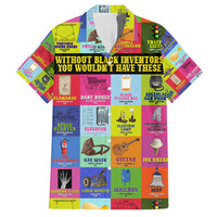 Black Inventions Family Matching Short Sleeve Bodycon Dress and Hawaiian Shirt African-American Inventors - Wonder Print Shop