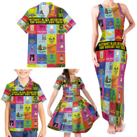 Black Inventions Family Matching Tank Maxi Dress and Hawaiian Shirt African-American Inventors - Wonder Print Shop