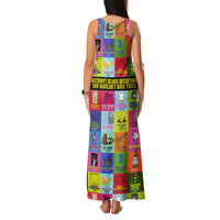 Black Inventions Family Matching Tank Maxi Dress and Hawaiian Shirt African-American Inventors - Wonder Print Shop