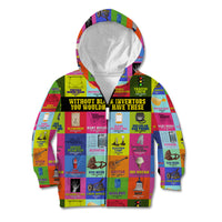 Black Inventions Kid Hoodie African-American Inventors - Wonder Print Shop