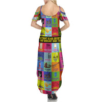 Black Inventions Summer Maxi Dress African-American Inventors - Wonder Print Shop