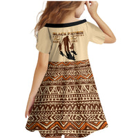 Black Father Family Matching Mermaid Dress and Hawaiian Shirt African Father with Son and Daughter - Wonder Print Shop