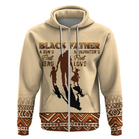 Black Father Hoodie African Father with Son and Daughter - Wonder Print Shop
