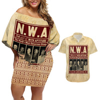 The World's Most Dangerous Group Couples Matching Off Shoulder Short Dress and Hawaiian Shirt - Wonder Print Shop