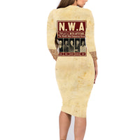 The World's Most Dangerous Group Family Matching Long Sleeve Bodycon Dress and Hawaiian Shirt - Wonder Print Shop