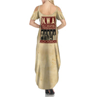 The World's Most Dangerous Group Summer Maxi Dress - Wonder Print Shop