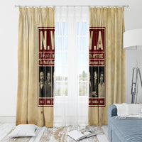 The World's Most Dangerous Group Window Curtain - Wonder Print Shop