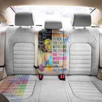 Black Girl I Am The Storm Back Car Seat Cover African American Women - Wonder Print Shop