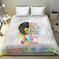 Black Girl I Am The Storm Bedding Set African American Women - Wonder Print Shop