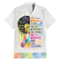 Black Girl I Am The Storm Family Matching Mermaid Dress and Hawaiian Shirt African American Women - Wonder Print Shop