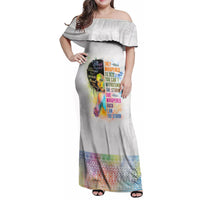 Black Girl I Am The Storm Family Matching Off Shoulder Maxi Dress and Hawaiian Shirt African American Women - Wonder Print Shop