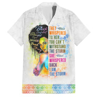 Black Girl I Am The Storm Family Matching Puletasi and Hawaiian Shirt African American Women - Wonder Print Shop